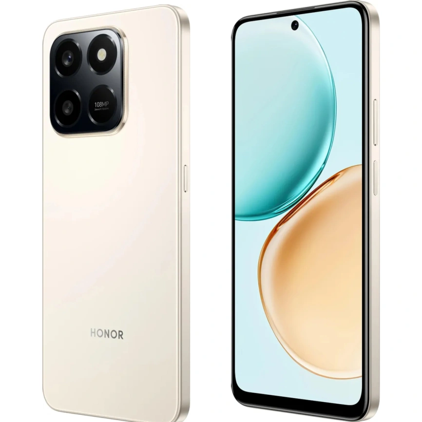 Смартфон Honor X7d 8/512Gb Desert Gold фото 5