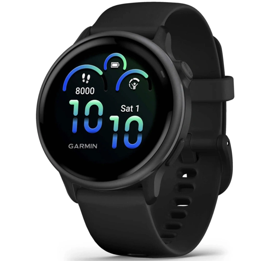 Смарт-часы Garmin Vivoactive 6 42mm (010-02985-00) Black фото 1