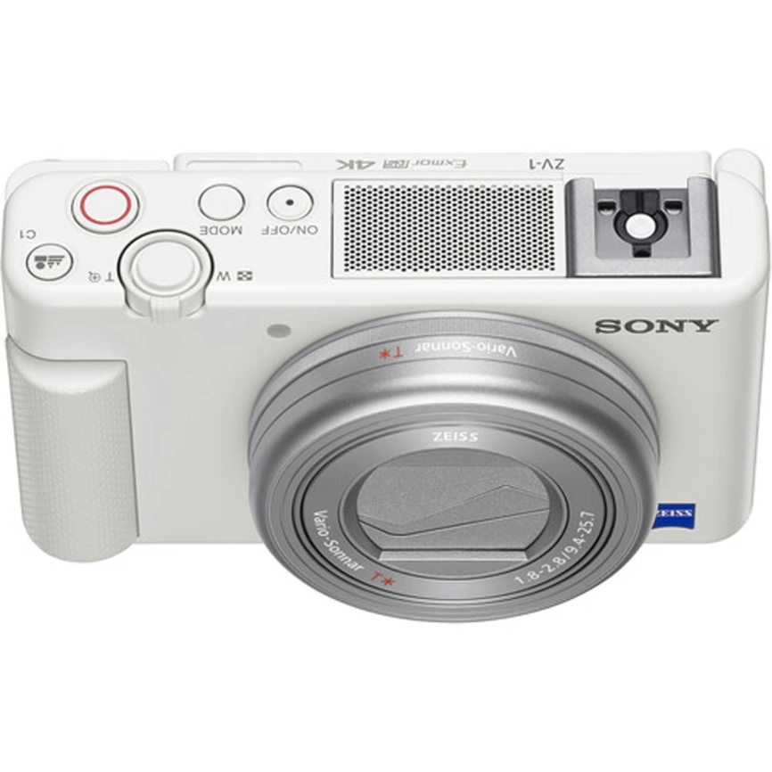 Компактный фотоаппарат Sony ZV-1 White фото 4