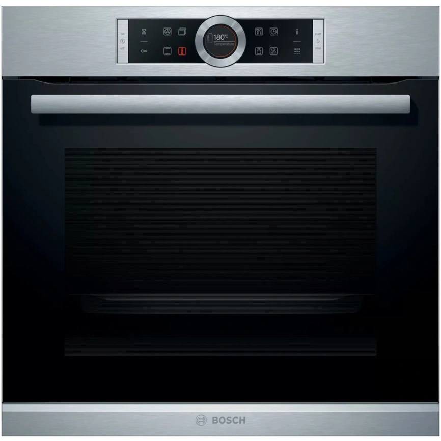 Электрический духовой шкаф Bosch Serie 8 HBG675BS1 Silver фото 1