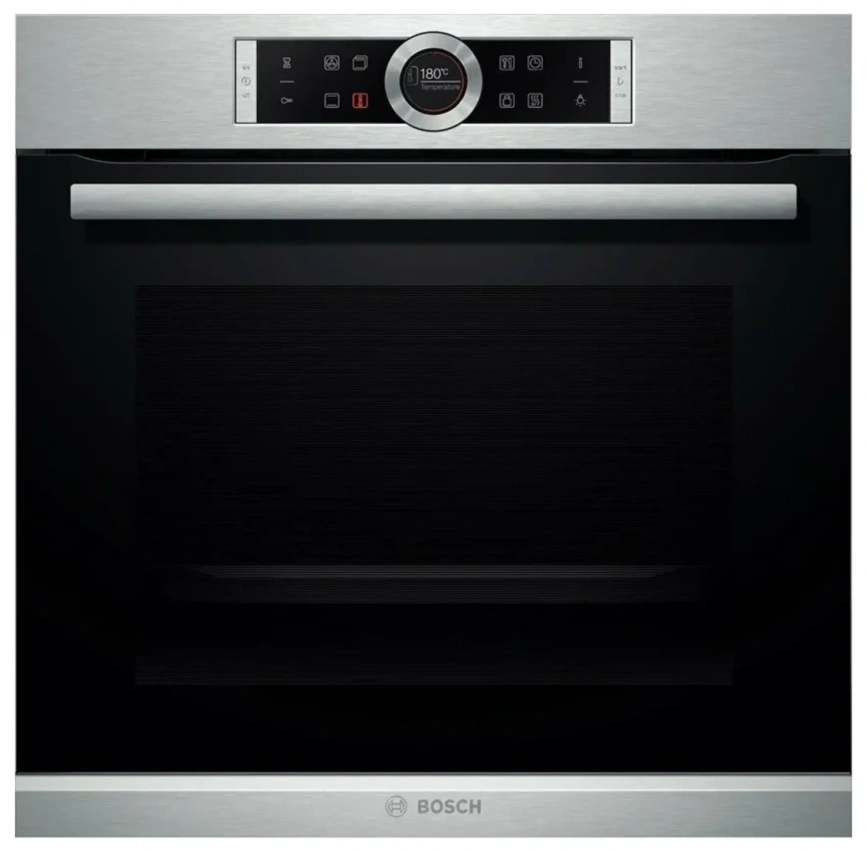 Электрический духовой шкаф Bosch Serie 8 HBG635BS1 Silver фото 1