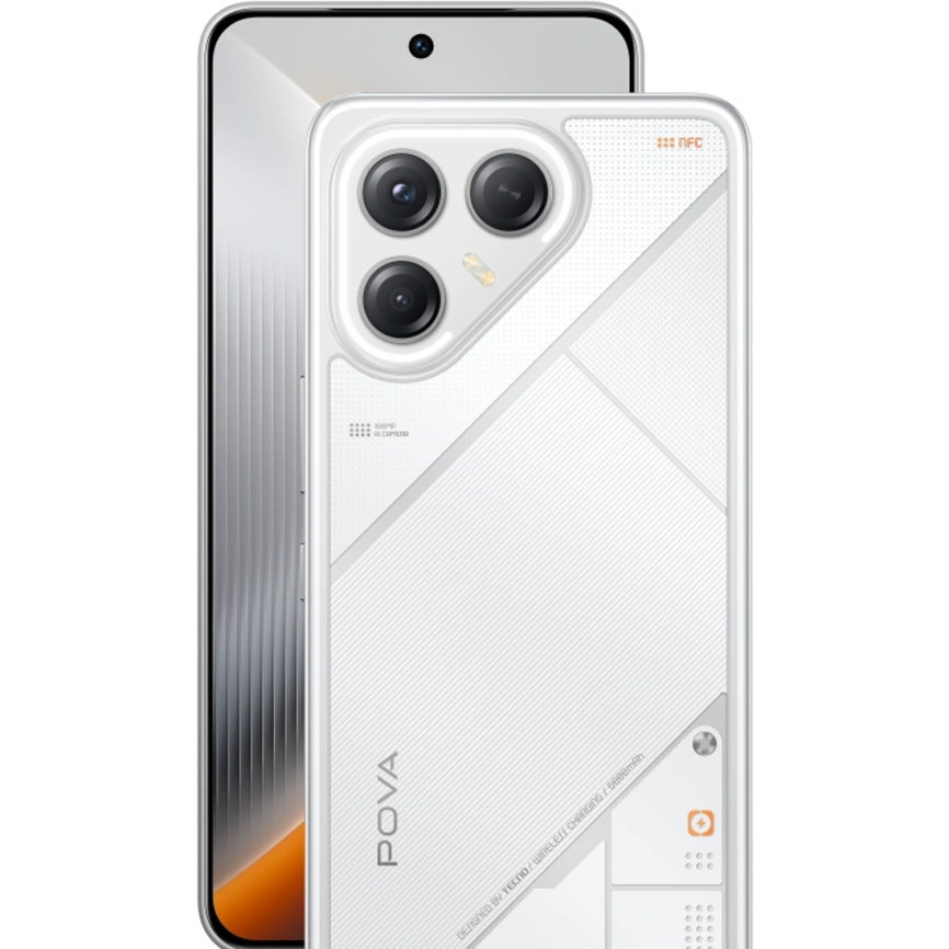 Смартфон Tecno Pova 7 Ultra 5G 12/256Gb White фото 3