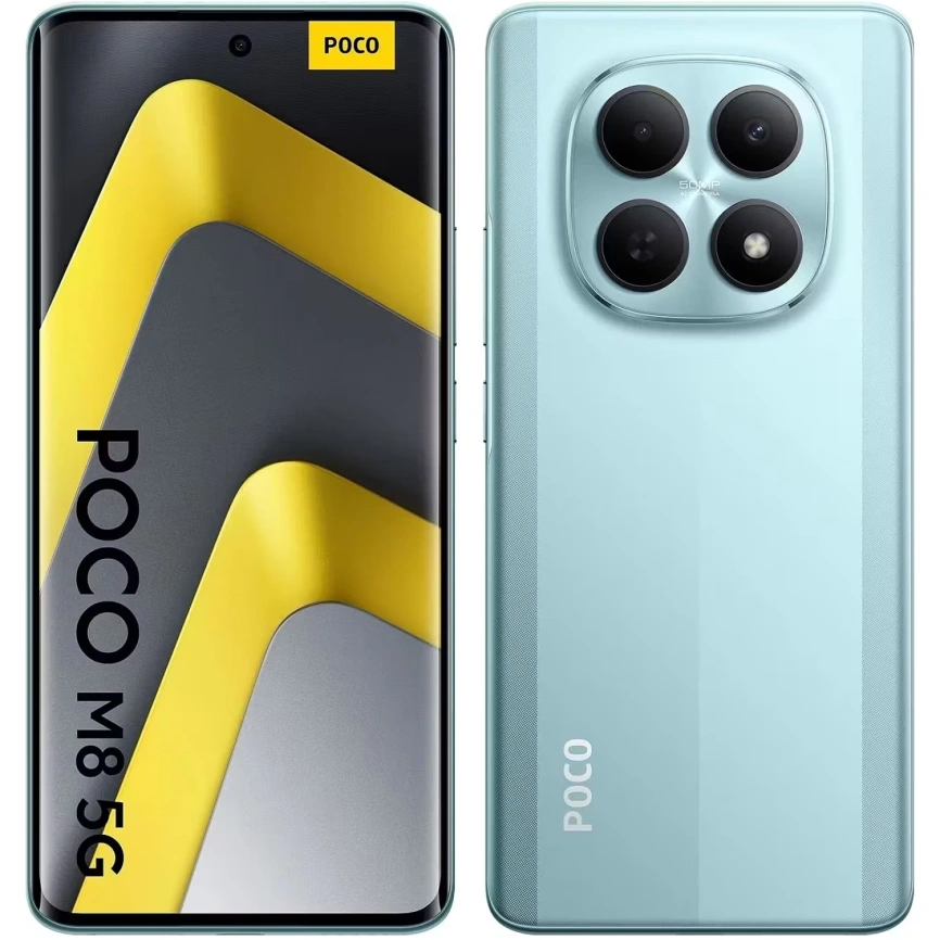Смартфон Xiaomi Poco M8 5G 12/512Gb Green Global Version фото 1