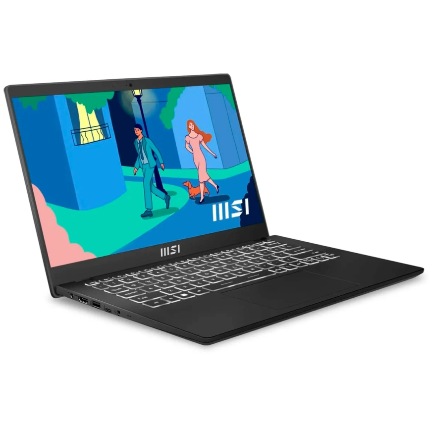 Ноутбук MSI Modern 14 C7M-239XRU 14 FHD IPS/ R5-7530U/8GB/512GB SSD (9S7-14JK12-239) Black фото 5