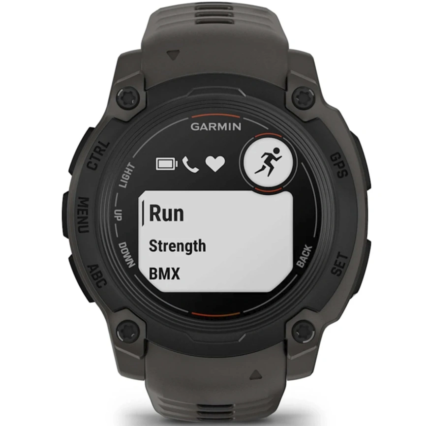 Смарт-часы Garmin Instinct E 40mm Black with Charcoal Band (010-02932-00) фото 3