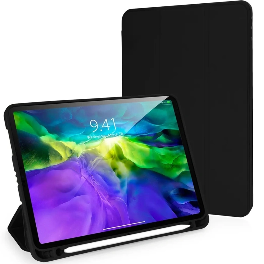 Чехол Gurdini Milano Series для iPad 11 A16 (2025) Black фото 1
