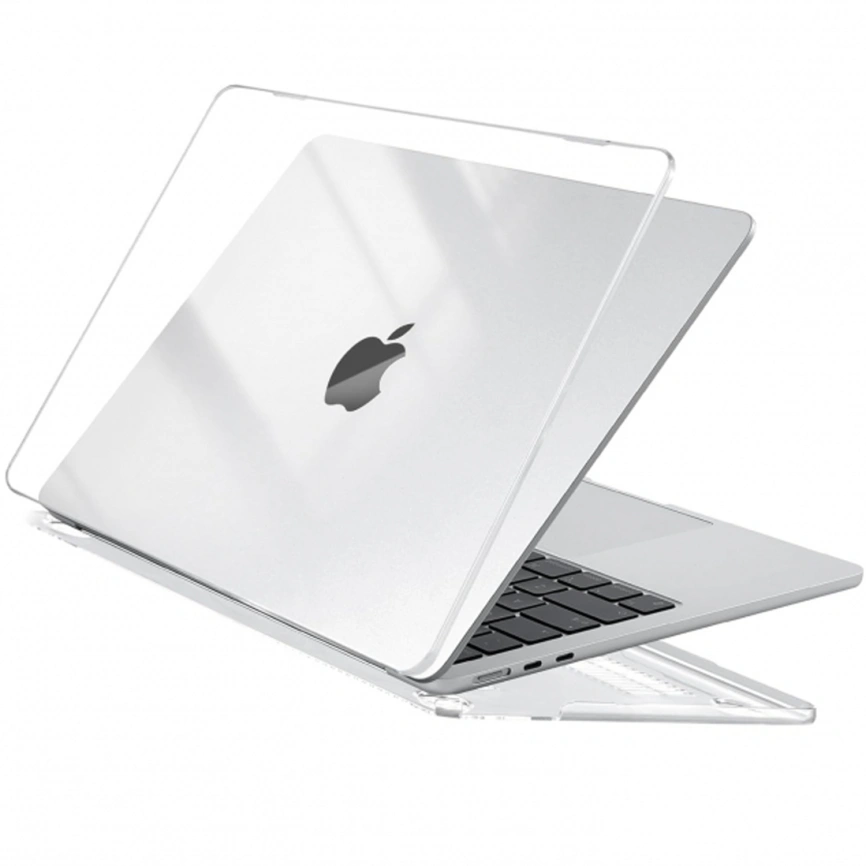 Чехол-накладка Gurdini Transparent для Macbook Neo 13 Сlear фото 3