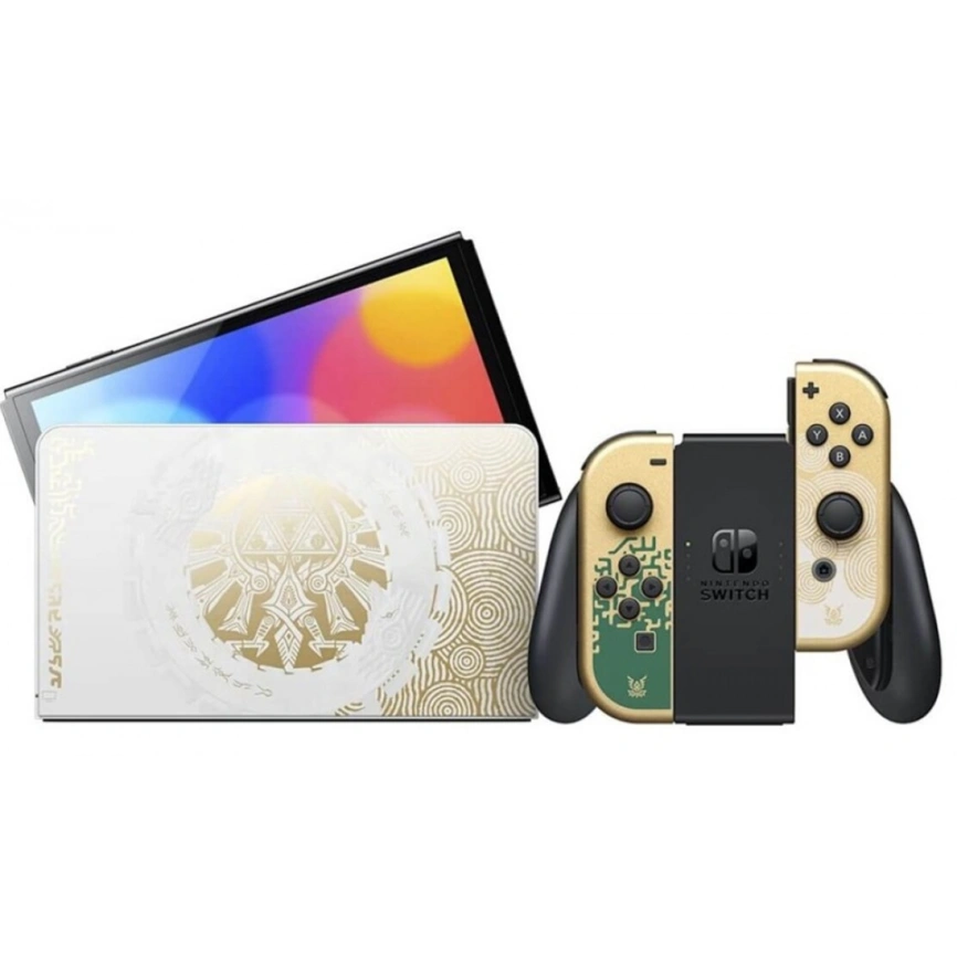 Игровая приставка Nintendo Switch OLED 64GB The Legend of Zelda: Tears of the Kingdom Edition фото 1