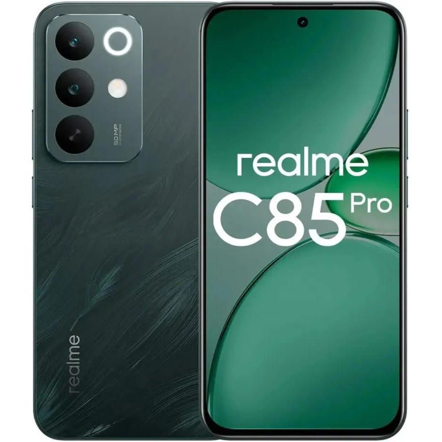 Смартфон Realme C85 Pro 6/128Gb Peacock Green фото 1