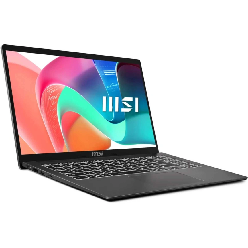 Ноутбук MSI Modern 15 F1MG-1200RU 15.6 IPS/ i5-120U/16GB/512GB SSD (9S7-15S111-1200) Platinum Gray фото 6