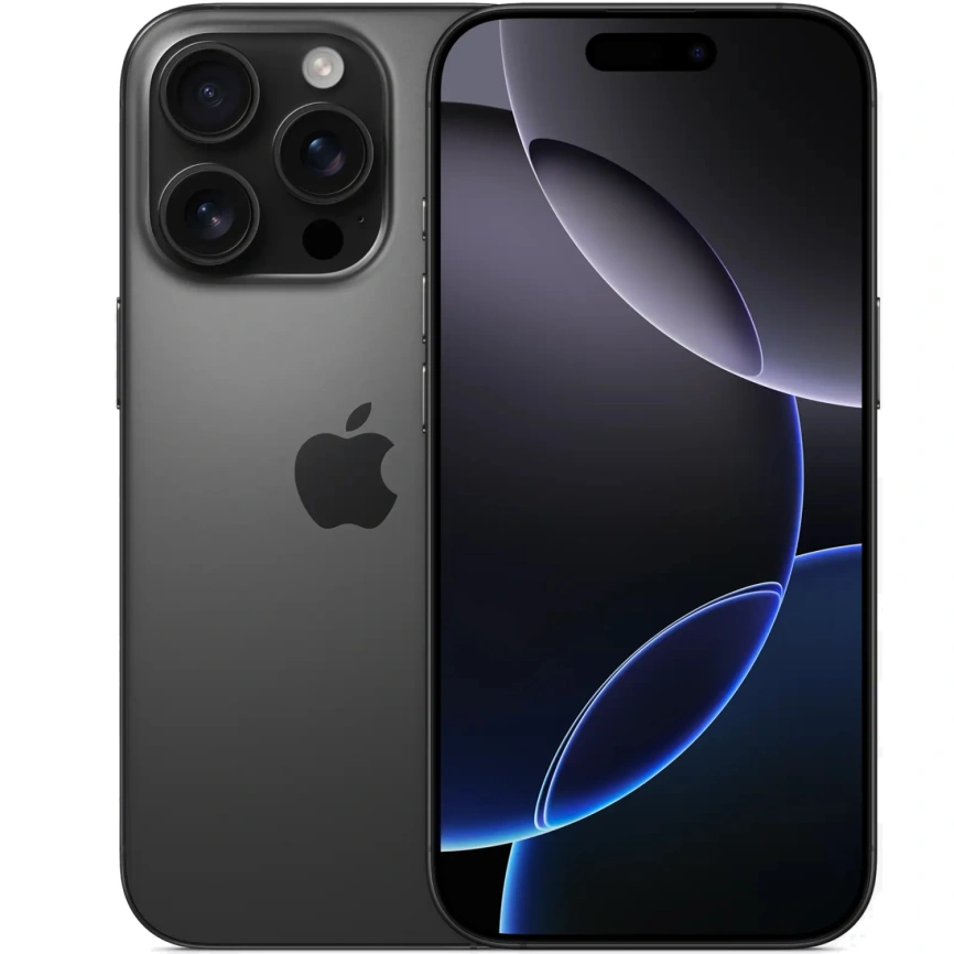Смартфон Apple iPhone 16 Pro 128Gb eSim Black Titanium фото 1