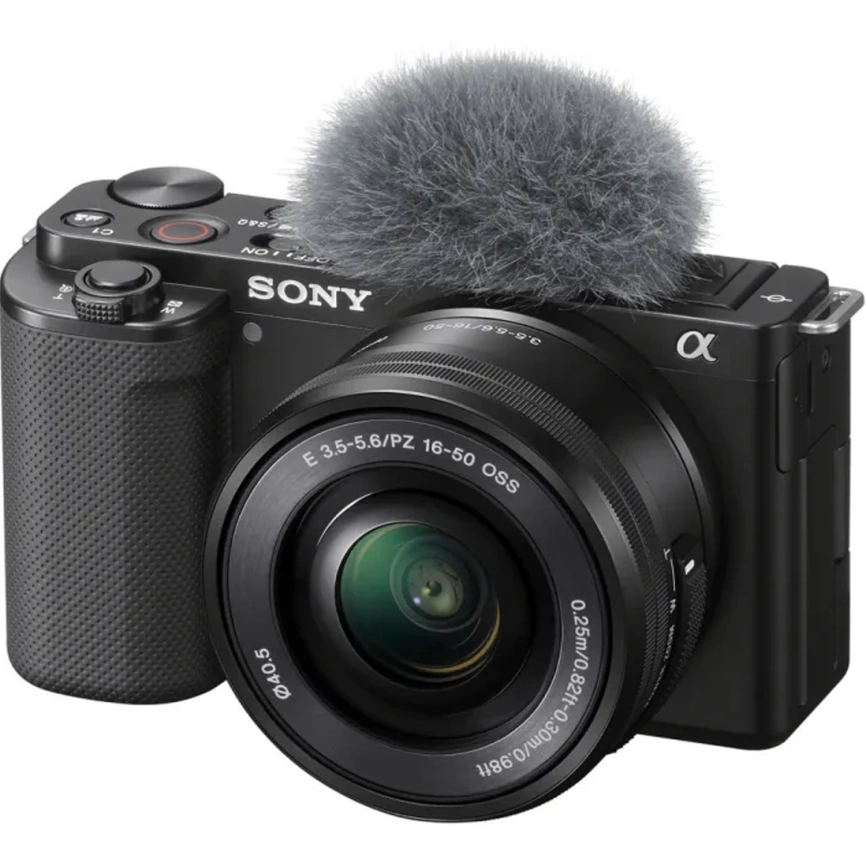 Фотоаппарат со сменной оптикой Sony Alpha ZV-E10 Kit 16-50mm Black фото 4